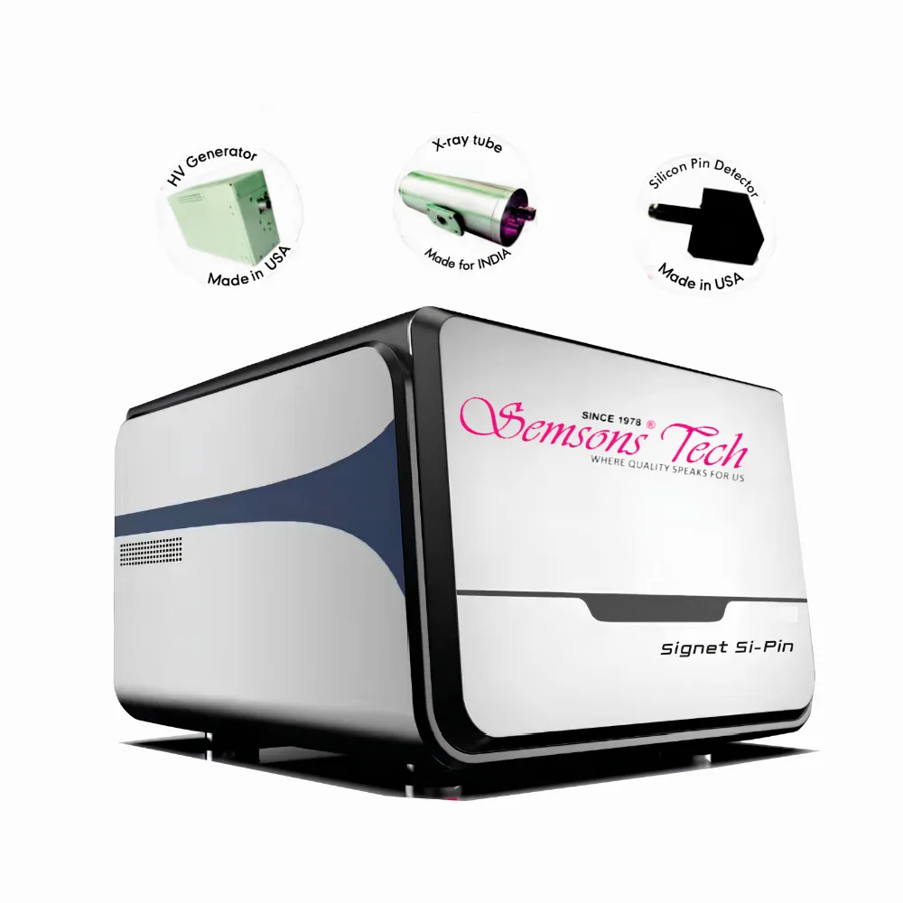 Semsons Tech Signet Si-Pin XRF Gold Analyzer for gold karat verification