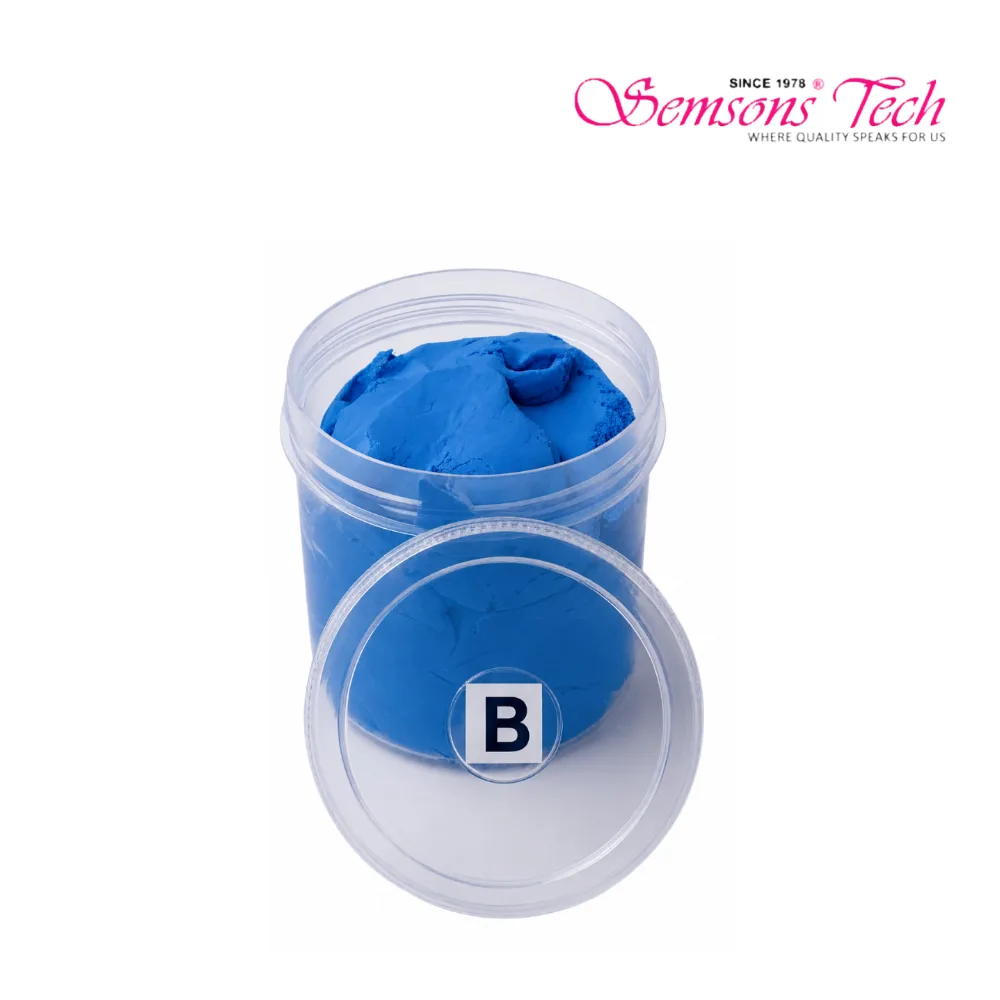 Semsons Tech AB Silicone Putty for Diamond Wax Setting Machines — Two-Part Wax Holding Compound — view 2 of 3